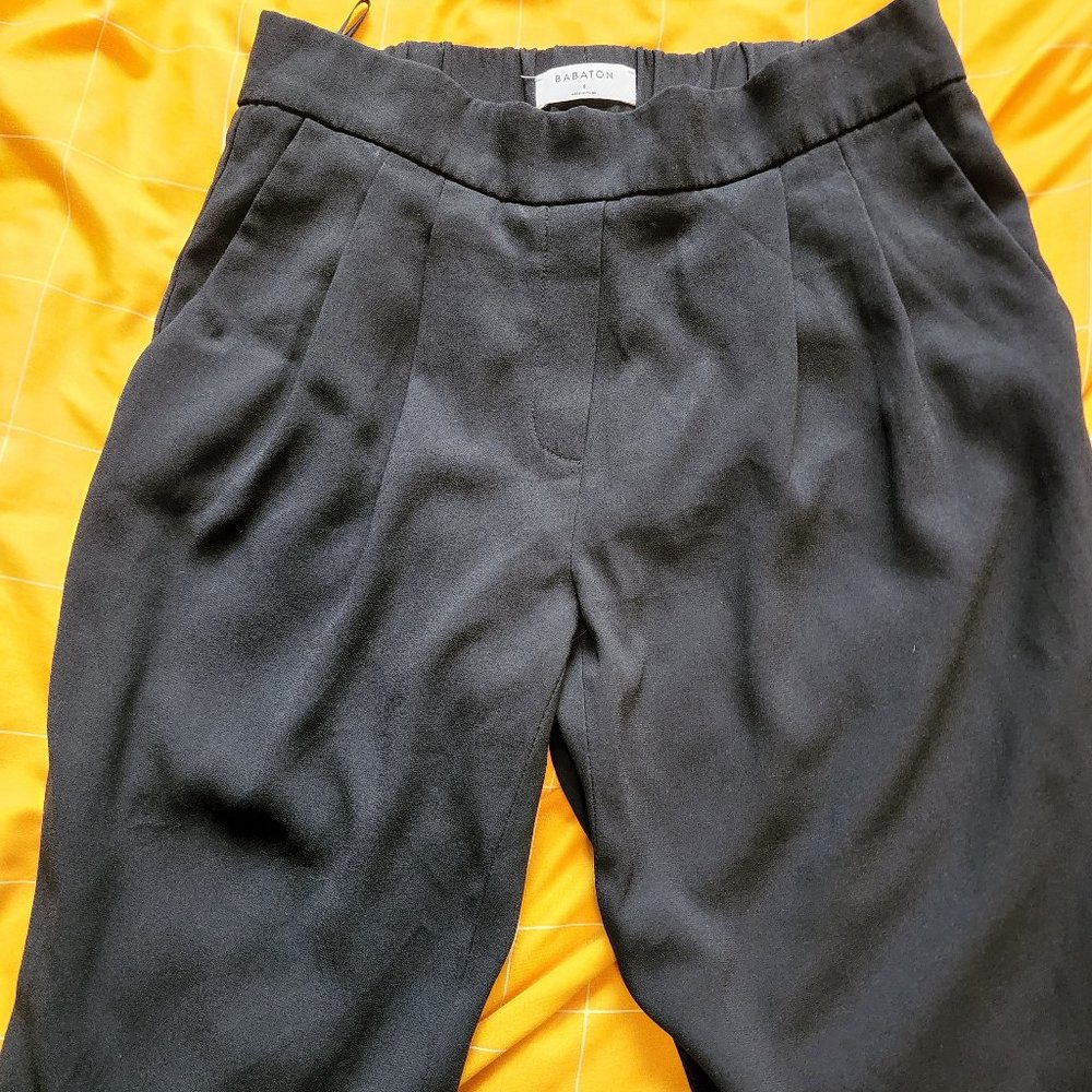 Babaton Black Conan Pant Full Length - Size 6